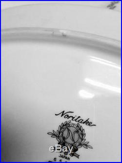 Noritake-China-Corona-Pattern-6502-8-Settings-49-Total-Pieces-Vintage-1920s