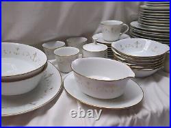 Noritake China Courtney 6520 55 Pieces Stunning Set + Hard To Find Pieces