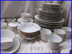 Noritake China Courtney 6520 55 Pieces Stunning Set + Hard To Find Pieces