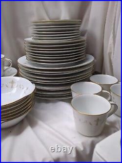 Noritake China Courtney 6520 55 Pieces Stunning Set + Hard To Find Pieces