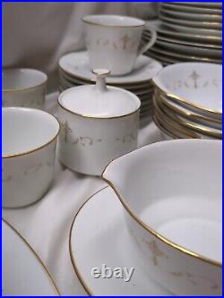 Noritake China Courtney 6520 55 Pieces Stunning Set + Hard To Find Pieces