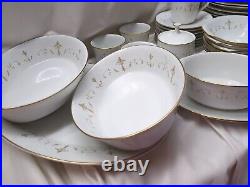 Noritake China Courtney 6520 55 Pieces Stunning Set + Hard To Find Pieces