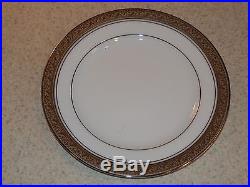 Noritake China Crestwood Platinum Set 5 Bread Plates 6 3/8 New Unused