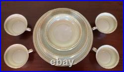 Noritake China Dinnerware Barentz#3716-Service For 4 (19 PC)- 1930's