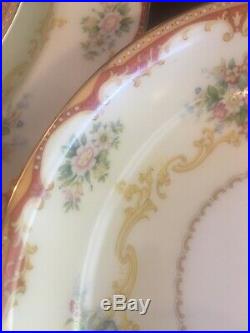 Noritake China Fiesta Pattern Dinnerware Set 49 Pc Many Rare Serving Pieces