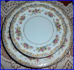 Noritake China From Japan. Service for 4.6 Place Settings. Somerset Pattern
