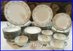 Noritake China Glenwood Pattern # 5770 DINNERWARE Place Setting 45 Pcs