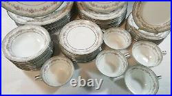 Noritake China Glenwood Pattern # 5770 DINNERWARE Place Setting 45 Pcs