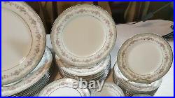 Noritake China Glenwood Pattern # 5770 DINNERWARE Place Setting 45 Pcs