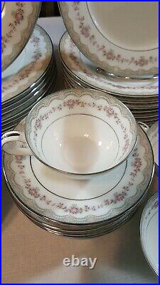 Noritake China Glenwood Pattern # 5770 DINNERWARE Place Setting 45 Pcs