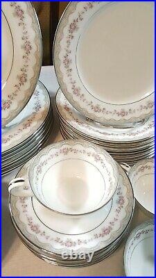 Noritake China Glenwood Pattern # 5770 DINNERWARE Place Setting 45 Pcs