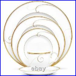 Noritake China Golden Wave 20Pc China Set, Service for 4