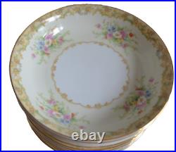 Noritake China Gramatan 12 Luncheon Plates 12 Bowls 5 Saucer 4 Cups Vintage 1933