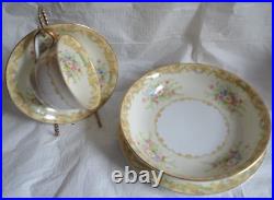 Noritake China Gramatan 12 Luncheon Plates 12 Bowls 5 Saucer 4 Cups Vintage 1933