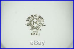 Noritake China Guilford #5291 Made In Japan 85 Piece Set Gold Trim