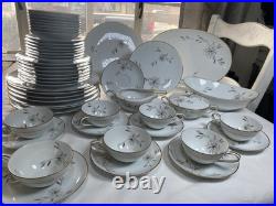 Noritake China HELENE Japan 5602 Dinnerware Set 49 Piece