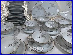 Noritake China HELENE Japan 5602 Dinnerware Set 49 Piece