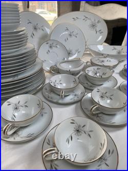 Noritake China HELENE Japan 5602 Dinnerware Set 49 Piece
