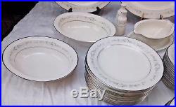 Noritake China Heather Fine China 5 Piece Setting for 12 With Service