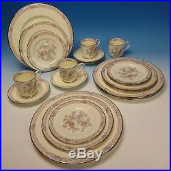 Noritake China Imperial Garden 9720 4 Place Settings Plates/Cups/Saucers