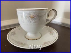 Noritake China Ireland Waynesboro 42pc Set Service For 8 Salad Dinner Dessert