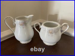 Noritake China Ireland Waynesboro 42pc Set Service For 8 Salad Dinner Dessert