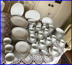 Noritake China JAPAN- REINA 6450- DINNERWARE SET 93 Pieces