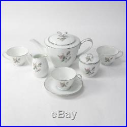 Noritake China Margot 5605 27pc Tea Set Tea Cups/Saucers, Teapot, Milk Jug, Pot