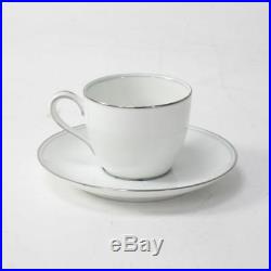 Noritake China Margot 5605 Coffee Set 6x Small Coffee Cups/Saucers & Coffee Pot