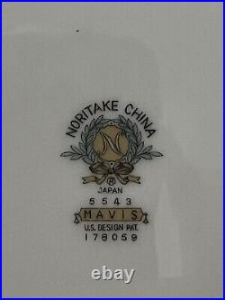 Noritake China Mavis 5543 Dinnerware Set, 24 Pieces, (A1446) Made In Japan