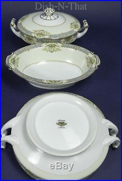 Noritake China Mystery Set of 3 Serving Dishes made in Occupied Japan