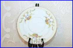 Noritake China N2170 Pink Yellow Blue Flowers 24 Pc Set 6 Pc Plc Set Serv for 4