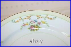 Noritake China N2170 Pink Yellow Blue Flowers 24 Pc Set 6 Pc Plc Set Serv for 4