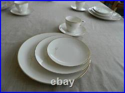 Noritake China Nora #7546 Dinnerware set for (8) with2 Serving Pieces TS