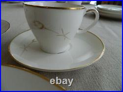 Noritake China Nora #7546 Dinnerware set for (8) with2 Serving Pieces TS