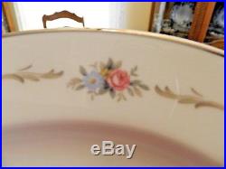 Noritake China Pattern #6430 Winthrop Set for12 with 4 Serving Pieces