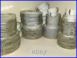 Noritake China, Plaza, porcelain DINNER SET, Classical, roses, for 12, 134 pc