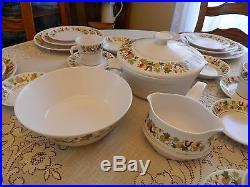 Noritake China Progression #9002 Homecoming Set for (10) with9 Serving Pieces 3-5