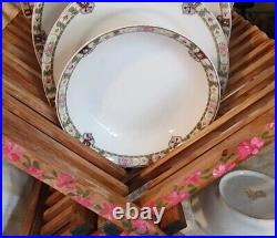 Noritake China REGINA Antique Dish Set Plates Bowls #13674 Circa 1912 MIXED