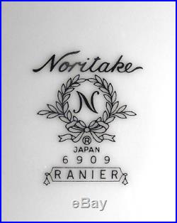 Noritake China Ranier #6909 8 Five piece Place Settings 40 pcs. Excellent Cond