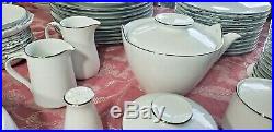 Noritake China Reina 8 place setting set + serving dishes + Cups & Saucers 96pc