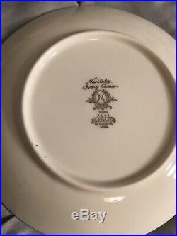 Noritake China Reina Set + Serving Dishes + Cups & Saucers 34pc Set EUC 7541