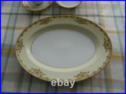 Noritake China Revenna Vintage Dinnerware Set for (6) with4 Serving Pieces tote