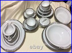 Noritake China Richland Pattern 6130 Dinner Plates Set of 41 pcs