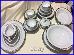 Noritake China Richland Pattern 6130 Dinner Plates Set of 41 pcs
