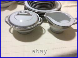 Noritake China Richland Pattern 6130 Dinner Plates Set of 41 pcs