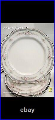 Noritake China Rothschild 88 Piece Ivory Dish Dinner Set