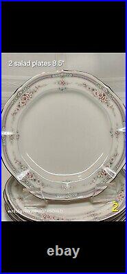 Noritake China Rothschild 88 Piece Ivory Dish Dinner Set