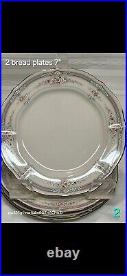 Noritake China Rothschild 88 Piece Ivory Dish Dinner Set