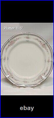 Noritake China Rothschild 88 Piece Ivory Dish Dinner Set